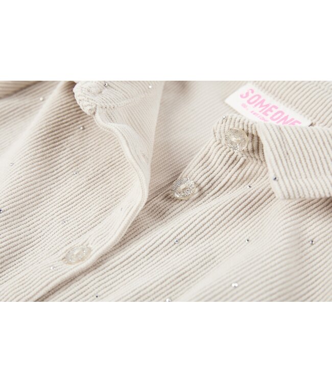 Someone winter jurk meisjes - donker beige - Daphne