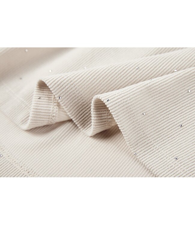 Someone winter jurk meisjes - donker beige - Daphne