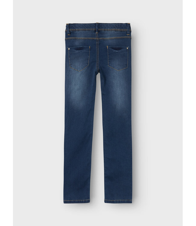 Name it winter jeans broek meisjes - blauw - skinny fit - Nitsus
