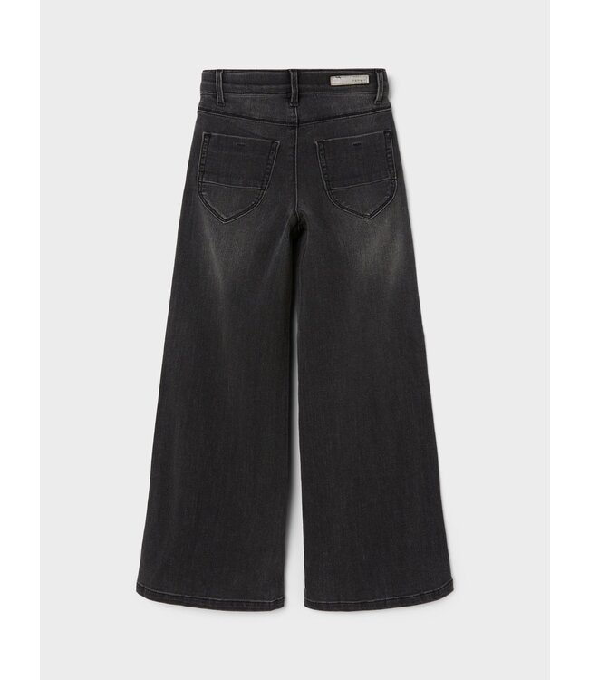 Name it winter jeans broek meisjes - zwart - baggy fit - NkfBella