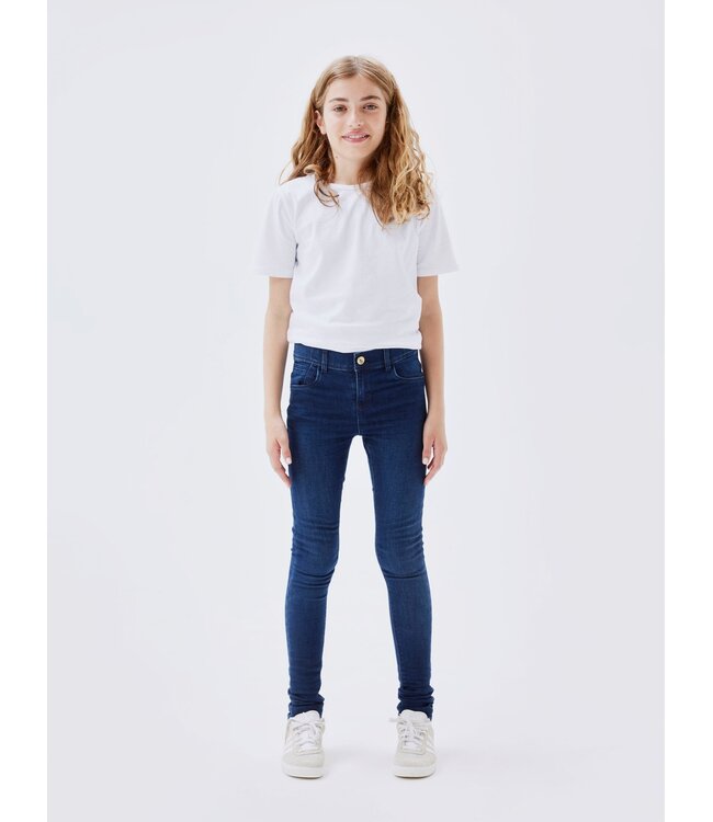 Name it winter jeans broek meisjes - blauw - skinny fit - NkfPolly