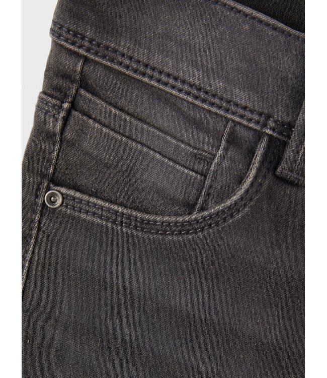 Name it winter jeans broek meisjes - donker grijs - skinny fit - NkfPolly