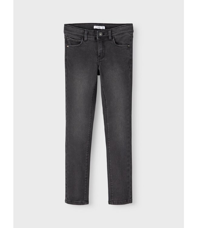 Name it winter jeans broek meisjes - zwart - skinny fit - NkfPolly