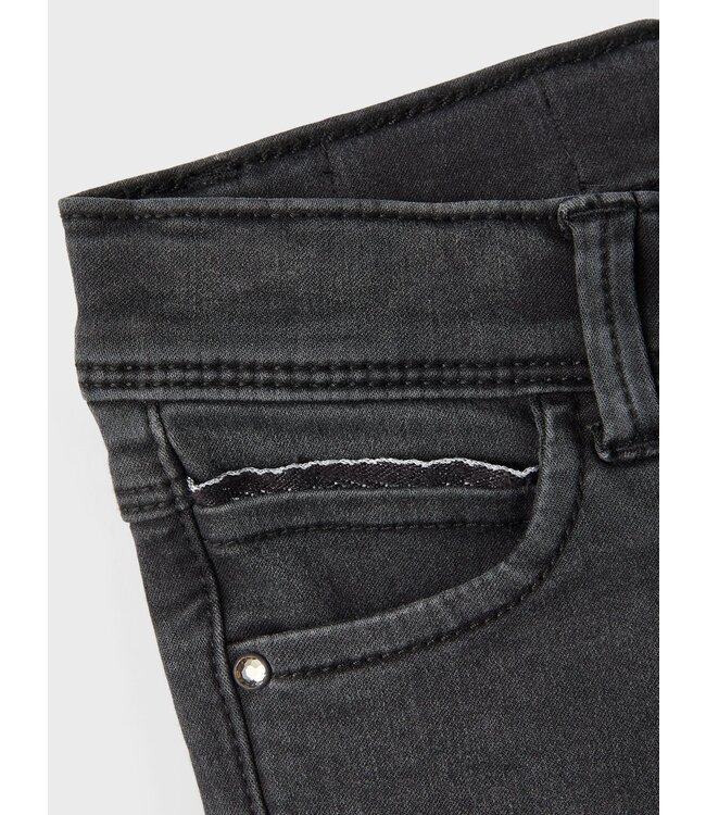 Name it winter jeans broek meisjes - zwart - skinny fit - NkfPolly