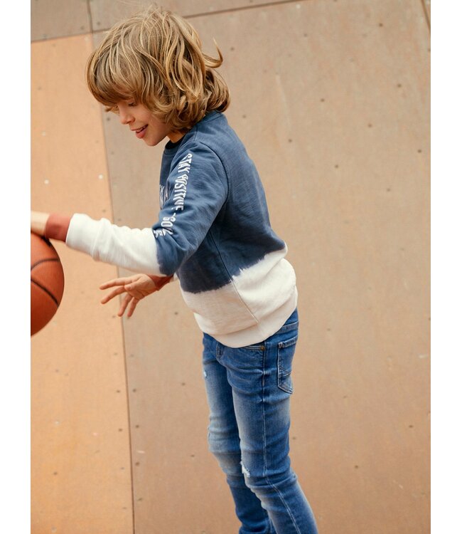 Name it winter jeans broek meisjes - blauw - xslim fit - NkfConex