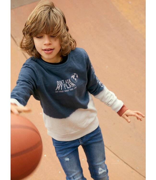 Name it winter jeans broek meisjes - blauw - xslim fit - NkfConex