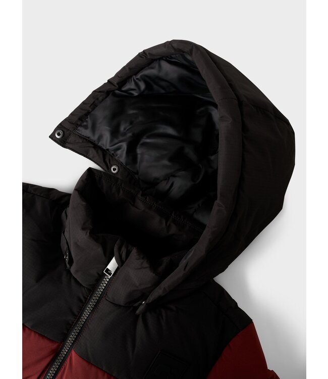 Name it winter winterjas jongens - rood - puffer - NkmMorning