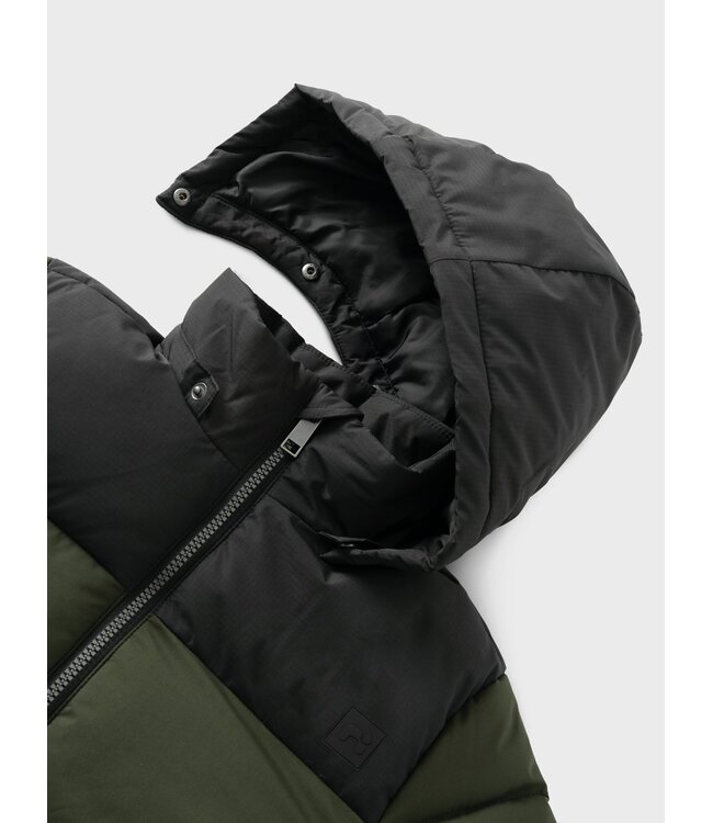 Name it winter winterjas jongens - groen - puffer - NkmMorning