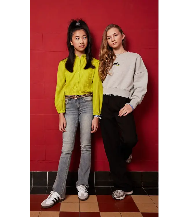 Indian Blue Jeans Winter broek meisjes - zwart - Sporty