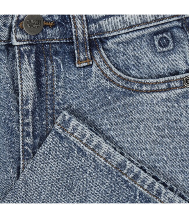 Tumble & Dry winter jeansbroek meisjes - blauw - Jasmine - wide