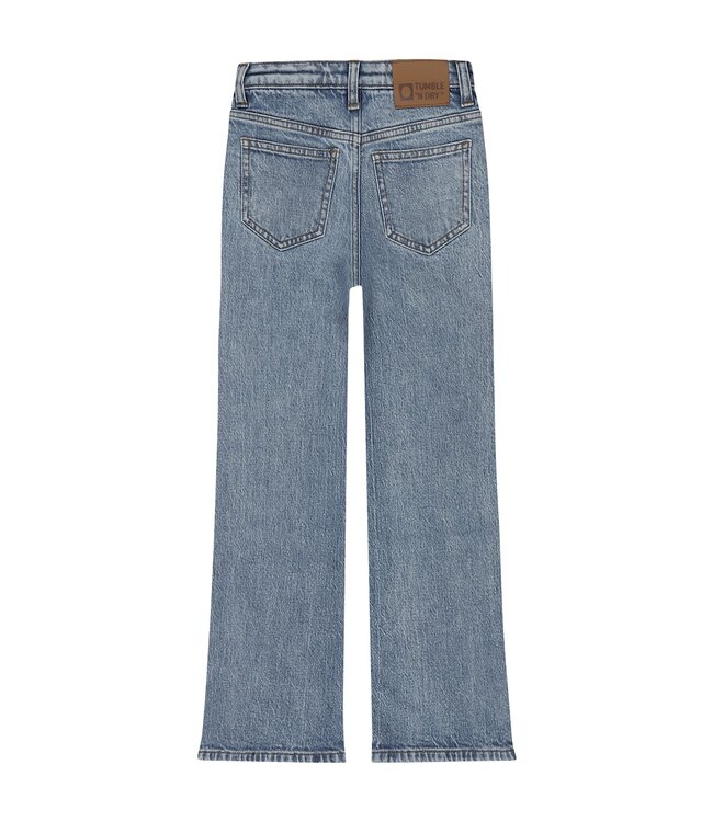 Tumble & Dry winter jeansbroek meisjes - blauw - Jasmine - wide
