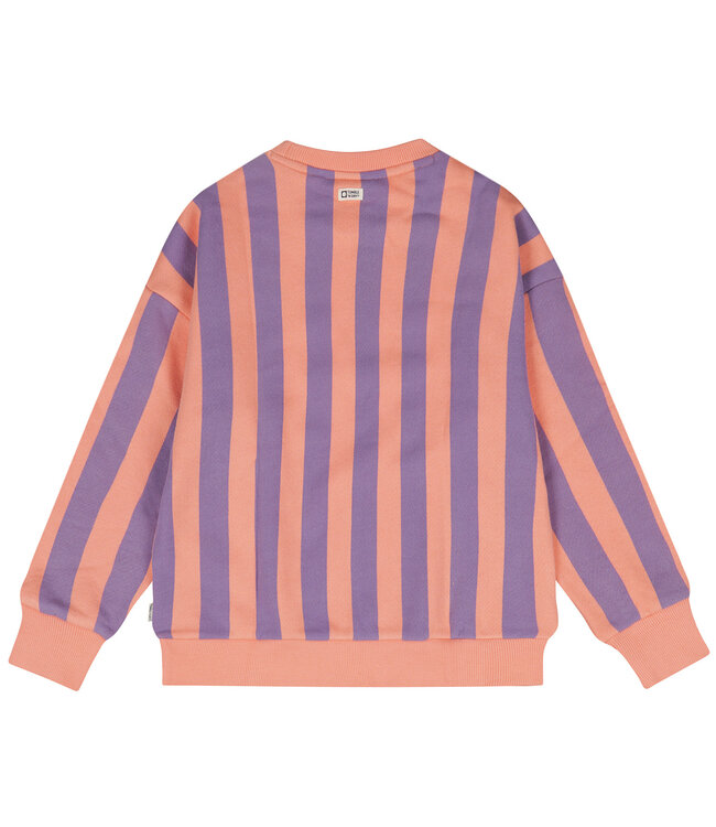 Tumble & Dry winter sweater meisjes - oranje/lila - Bellissimo