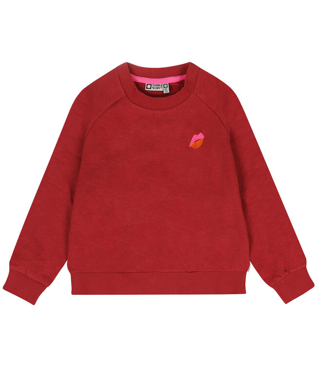 Tumble & Dry winter sweater meisjes - rood - J'Adore