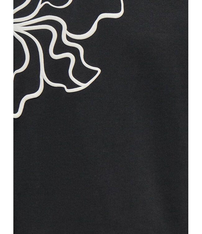 Kids ONLY winter sweater meisjes - zwart - KogOdessa - loose fit