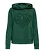Kids ONLY winder hoodie meisjes - groen - KogLyna - regular fit