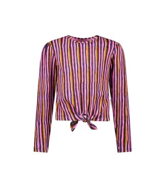 B.Nosy winter top meisjes - multi - Tori - met knoop
