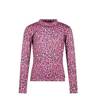 B.Nosy winter top meisjes - roze/paars - Toscha - print