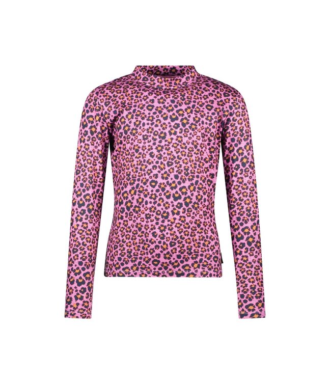 B.Nosy winter top meisjes - roze/paars - Toscha - print