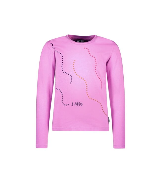 B.Nosy winter t-shirt meisjes - paars - Tiara - longsleeve