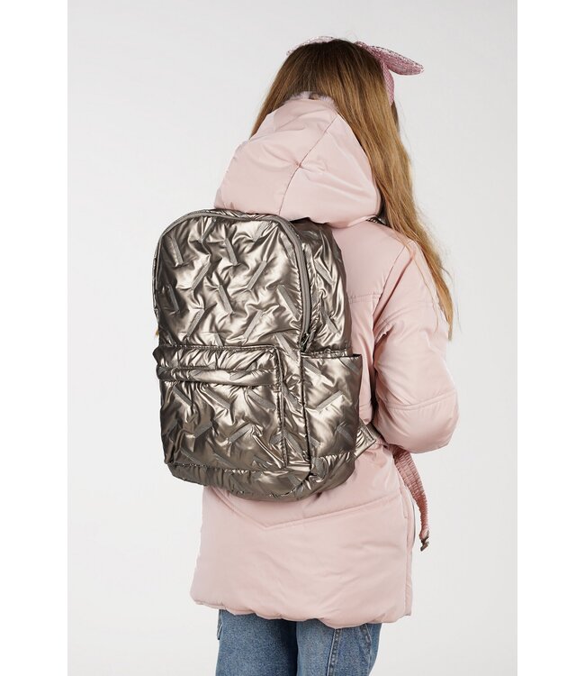 B.Nosy winter rugzak meisjes - blauw - metallic