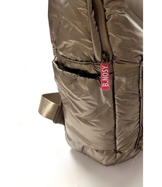 B.Nosy winter rugzak meisjes - blauw - metallic