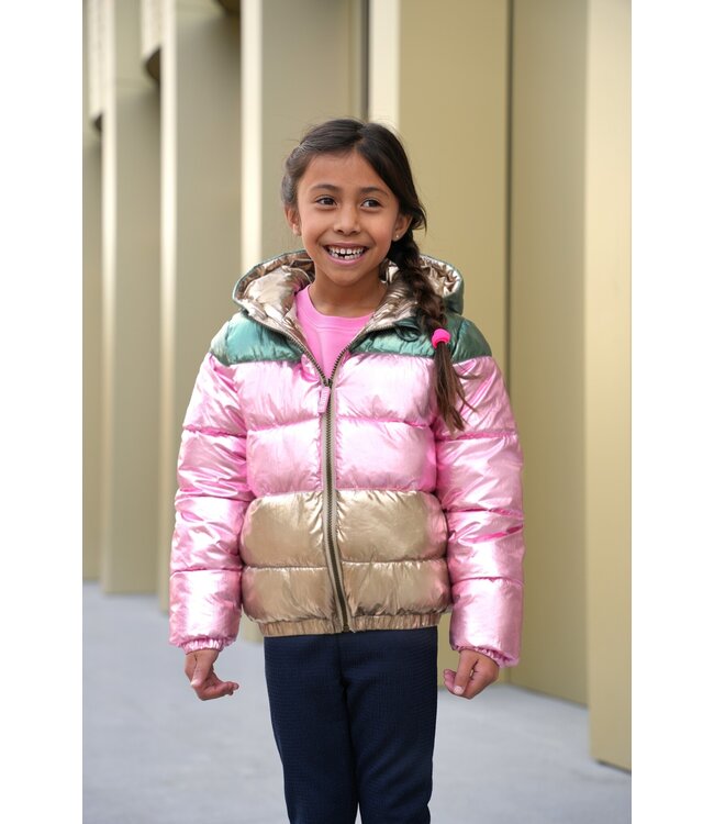 B.Nosy winter winterjas meisjes - roze - Jane