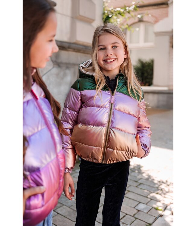 B.Nosy winter winterjas meisjes - roze - Jane