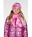 B.Nosy winter sjaal en hoofdband meisjes - roze - Anne