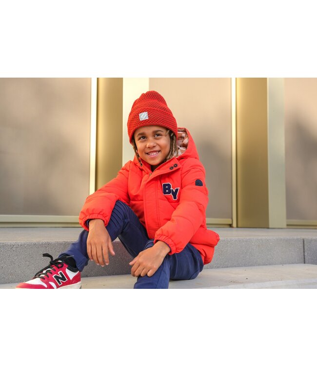 B.Nosy winter winterjas jongens - oranje - Jeff