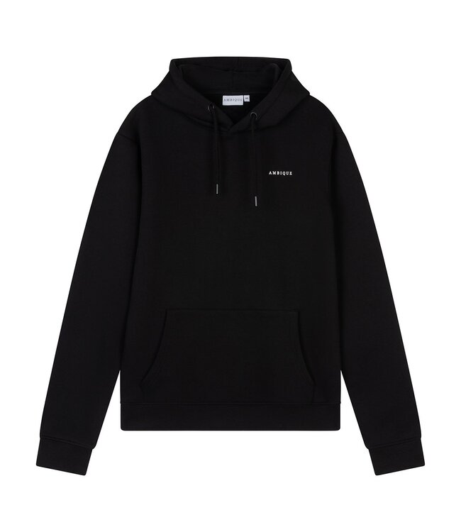 Ambique winter hoodie jongens - Nico - zwart