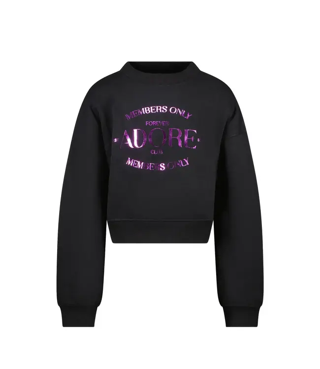 Cars winter sweater meisjes - Paula - zwart