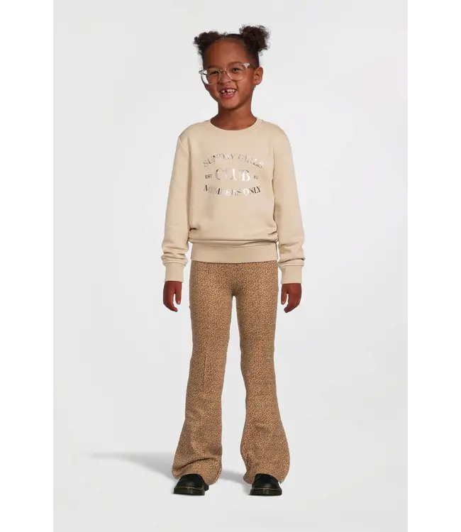 Cars winter sweater meisjes - Lian - zand