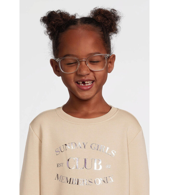 Cars winter sweater meisjes - Lian - zand