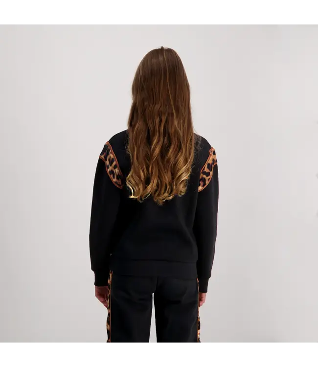 Cars winter sweater meisjes - Penne - zwart