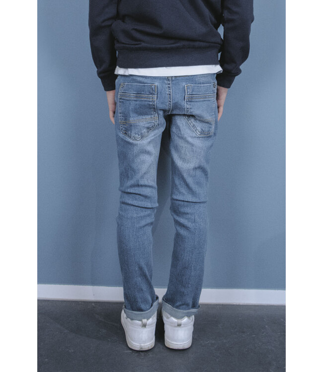 Tygo & Vito winter jeans broek jongens - licht blauw - skinny fit - stretch