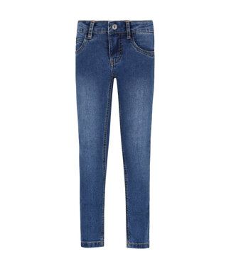 Tygo & Vito winter jeans broek jongens - medium blauw - skinny fit - stretch