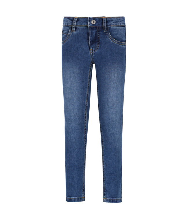 Tygo & Vito winter jeans broek jongens - medium blauw - skinny fit - stretch