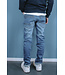 Tygo & Vito winter jeans broek jongens - medium blauw - skinny fit - stretch