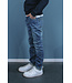 Tygo & Vito winter jeans broek jongens - medium blauw - skinny fit - stretch