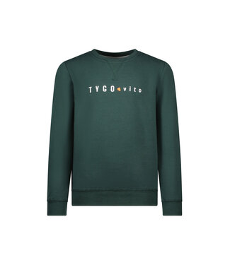 Tygo & Vito winter sweater jongens - groen