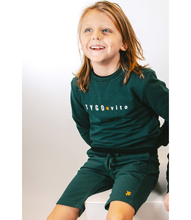 Tygo & Vito winter sweater jongens - groen