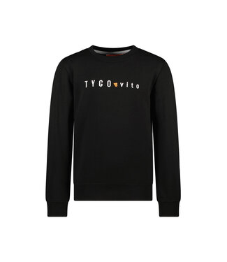 Tygo & Vito winter sweater jongens - zwart