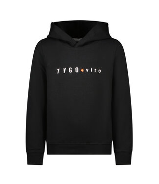 Tygo & Vito winter hoodie jongens - zwart