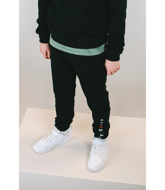Tygo & Vito winter sweat broek jongens - zwart
