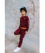 Tygo & Vito winter joggingbroek jongens - bordeaux rood - Boaz
