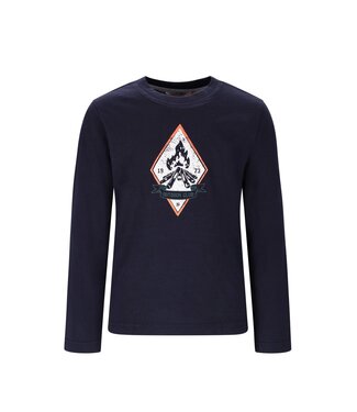 Tygo & Vito winter t-shirt jongens - navy blauw - Mason - longsleeve