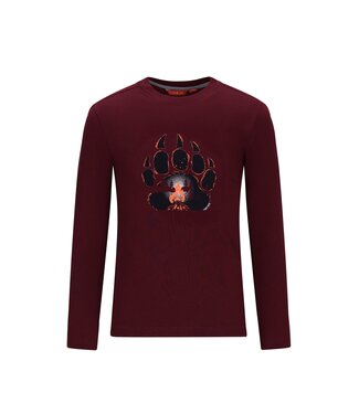 Tygo & Vito winter t-shirt jongens - bordeaux rood - Max - longsleeve