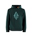 Tygo & Vito winter hoodie jongens - groen - Hobie