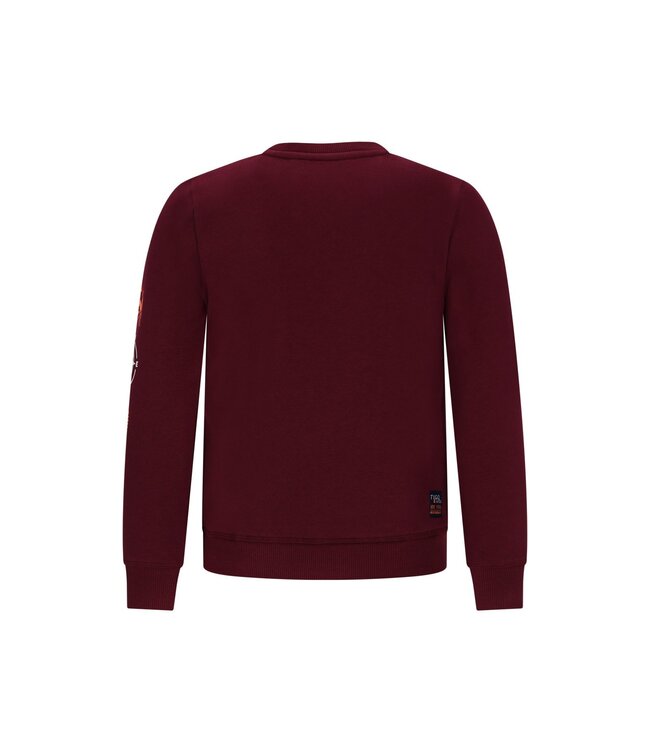 Tygo & Vito winter sweater jongens - bordeaux rood - Sven