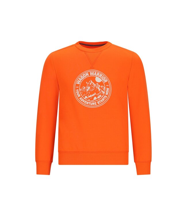 Tygo & Vito winter sweater jongens - oranje - Sem